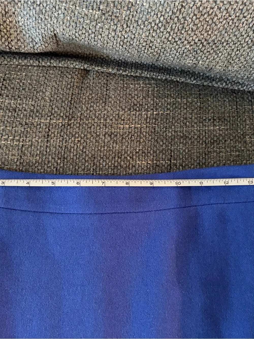 J. Crew The Pencil Skirt in Royal Blue